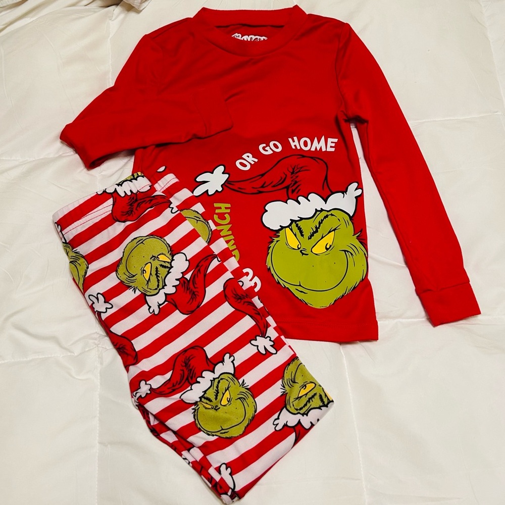 Toddler Dr. Seuss Grinch Pajama Set
